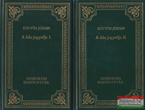 Eötvös József - A falu jegyzője I-II.