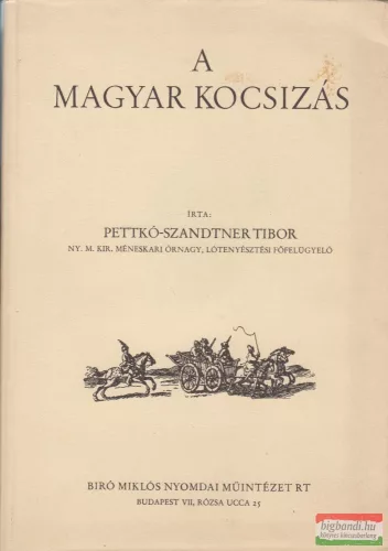 Pettkó-Szandtner Tibor - A magyar kocsizás