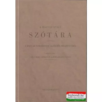   Czuczor Gergely-Fogarasi János – A magyar nyelv szótára IV. kötet