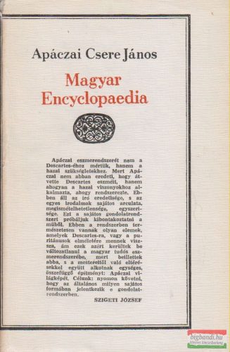 Apáczai Csere János - Magyar Encyclopaedia