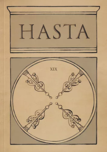Virág László szerk. - Hasta ​XIX. - Szellemi tanulmányok 
