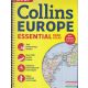 Collins Europe Essential Road Atlas 2017