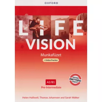 Life Vision Pre-Intermediate Munkafüzet + Online Practice
