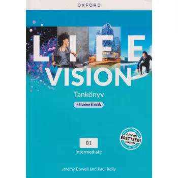 Life Vision Intermediate Tankönyv + Student E-book