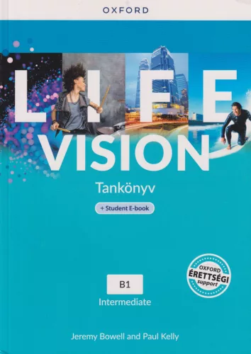 Life Vision Intermediate Tankönyv + Student E-book