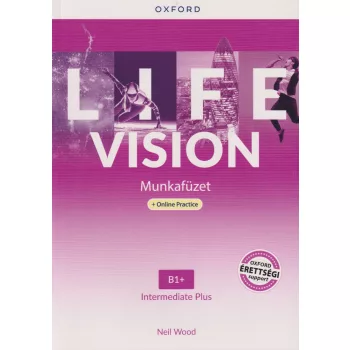 Life Vision Intermediate Plus Munkafüzet + Online Practice