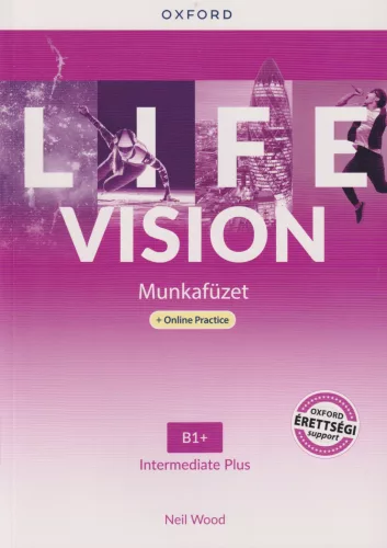 Life Vision Intermediate Plus Munkafüzet + Online Practice