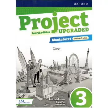   Project Fourth edition Upgraded 3 Munkafüzet + Online Practice