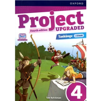 Project Fourth edition Upgraded 4 Tankönyv + E-book