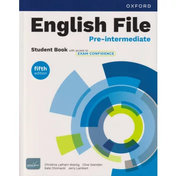   English File Pre-intermediate Student Book with Exam Confidence - fifth edition