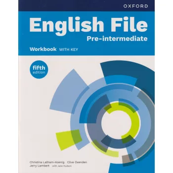   English File Pre-intermediate Workbook with key - fifth edition