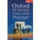 Oxford Business English Dictionary for leaners of English (szépséghibás)