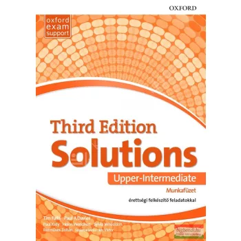   Solutions Upper-Intermediate Third Edition munkafüzet - érettségi felkészítő feladatokkal