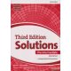 Solutions Pre-Intermediate Third Edition munkafüzet