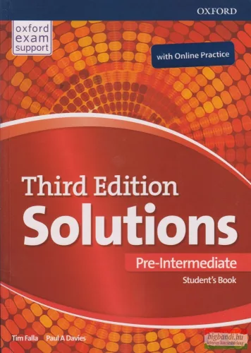 Solutions Pre-Intermediate Third Edition Student's Book (szépséghibás)