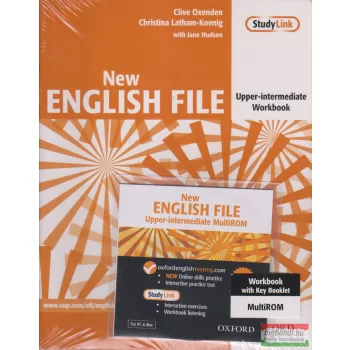   New English File Upper-intermediate Workbook with Key Booklet, with MultiROM