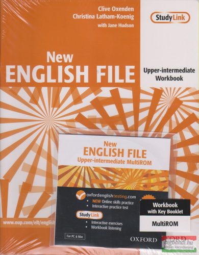 New English File Upper-intermediate Workbook with Key Booklet, with MultiROM