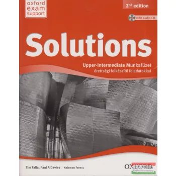   Solutions Upper-Intermediate Munkafüzet - Érettségi felkészítő feladatokkal Second Edition