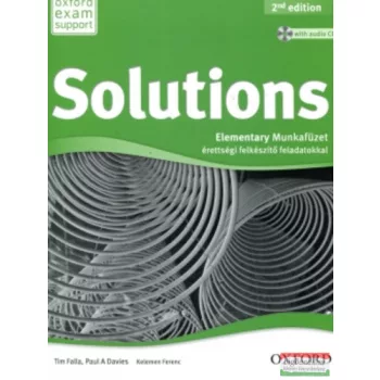   Solutions Elementary Munkafüzet - Érettségi felkészítő feladatokkal Second Edition