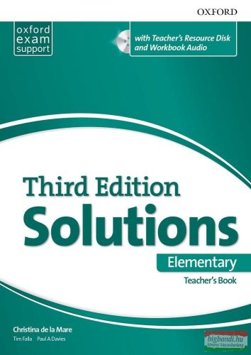 Solutions Elementary Teacher's Book Third Edition