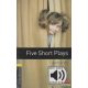 Martyn Ford - Five Short Plays - letölthető hanganyaggal