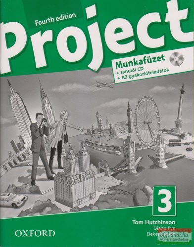 Project 3. Munkafüzet + Tanulói CD-ROM + A2 gyakorlófeladatok, Fourth Edition