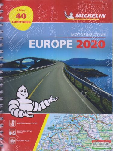 Európa atlasz A4 - Michelin 1136 