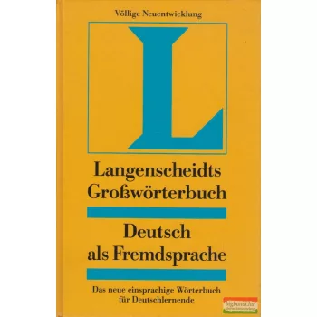   Helbig Gerhard, Joachim Buscha szerk. - Langenscheidts Großwörterbuch Deutsch als Fremdsprache