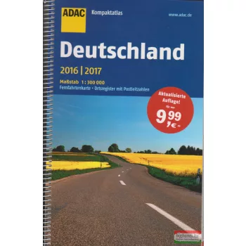 Deutschland 2016/2017 Adac Kompaktatlas 1:300000