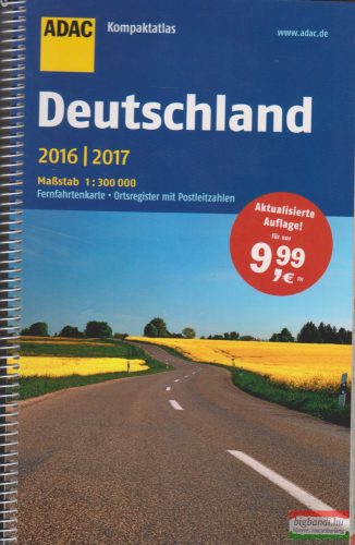 Deutschland 2016/2017 Adac Kompaktatlas 1:300000