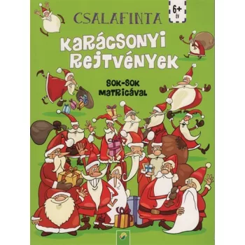 Csalafinta karácsonyi rejtvények - Sok-sok matricával