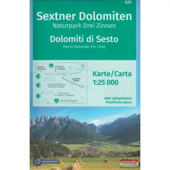   Sextner Dolomiten - Dolomiti di Sesto turistatérkép 1:25000