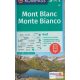 Mont Blanc turistatérkép + Aktiv Guide