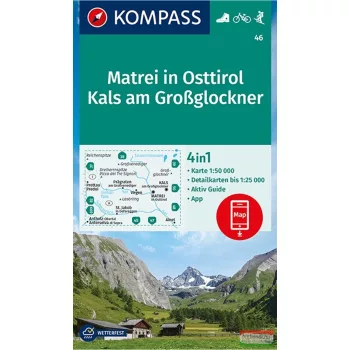   Matrei in Osttirol - Kals am Grossglockner turistatérkép 1:50000