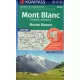 Mont Blanc turistatérkép (K 85) 1:50 000