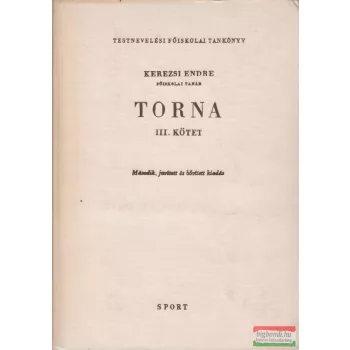 Kerezsi Endre - Torna III.