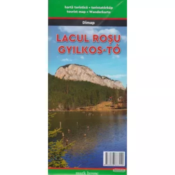 A Gyilkos-tó és a Békás-szoros térképe 1:15000