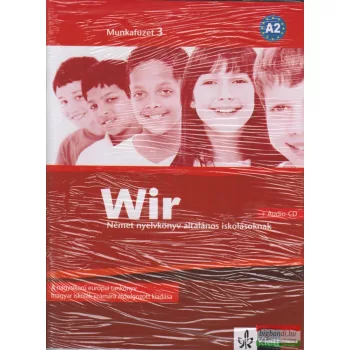   Wir 3. - Német Munkafüzet Általános Iskolásoknak + Audio-CD