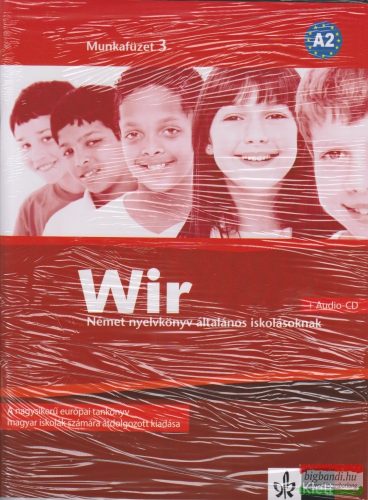 Wir 3. - Német Munkafüzet Általános Iskolásoknak + Audio-CD