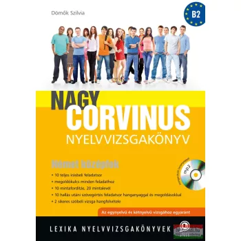   Nagy Corvinus Nyelvvizsgakönyv - Német Középfok - MP3-as hanganyaggal