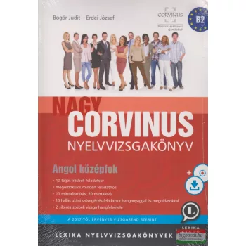   Nagy Corvinus nyelvvizsgakönyv angol középfok + CD 2. kiadás