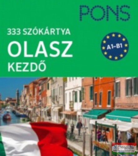 PONS Szókártyák - Olasz Kezdő 333 Szó 