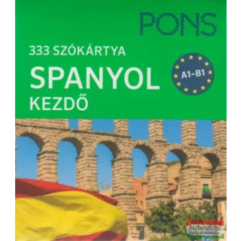  PONS Szókártyák - Spanyol Kezdő 333 Szó 