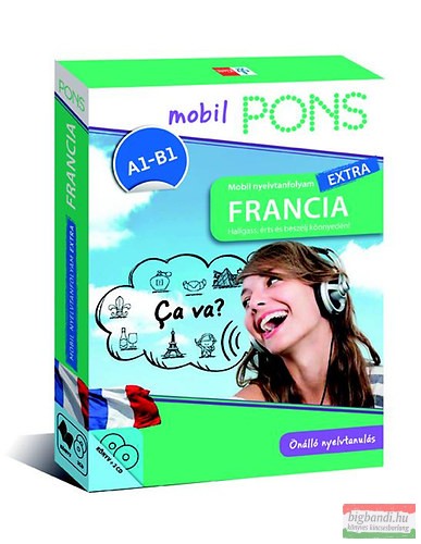 PONS Mobil nyelvtanfolyam EXTRA - Francia + CD
