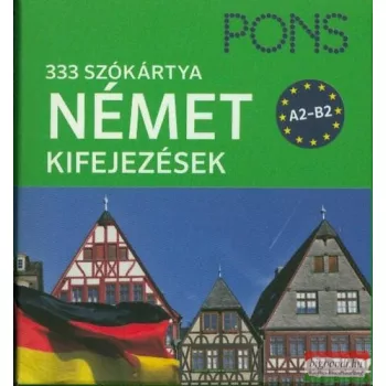 PONS - 333 szókártya - Német kifejezések - A2-B2 