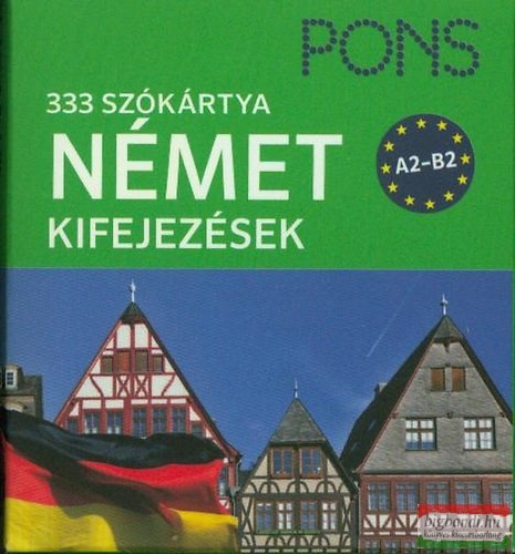 PONS - 333 szókártya - Német kifejezések - A2-B2 