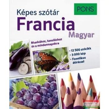 PONS Képes szótár - Francia-Magyar -  A1-B2 