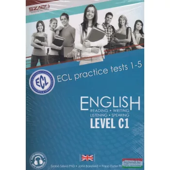   ECL English Level C1 Practice Exams 1-5 + letölthető hanganyag