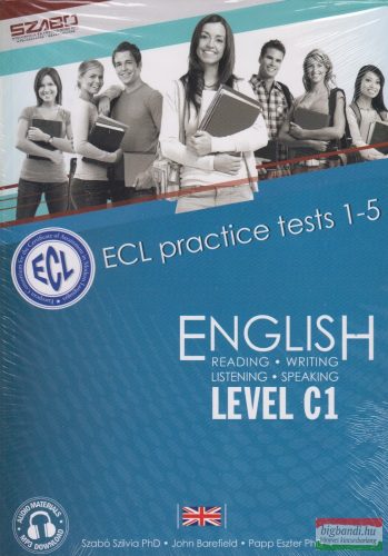 ECL English Level C1 Practice Exams 1-5 + letölthető hanganyag