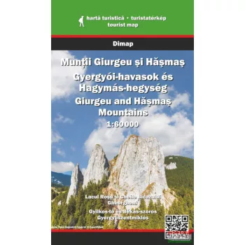 Gyergyói-havasok és a Hagymás-hegység térképe 1:60000